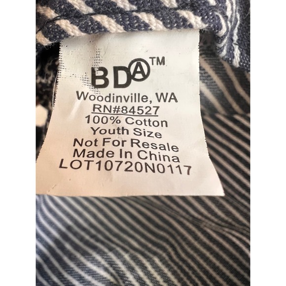 Chuggington Railroad Hat Cap Blue White Stripe‎ Youth Size - Picture 7 of 7